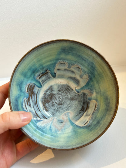 Grey Sea Green Soup Bowl (Taller)