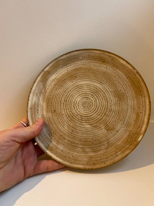 Rosewood Breakfast Plate Wider