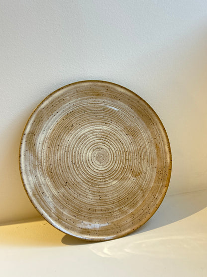 Rosewood Breakfast Plate Wider