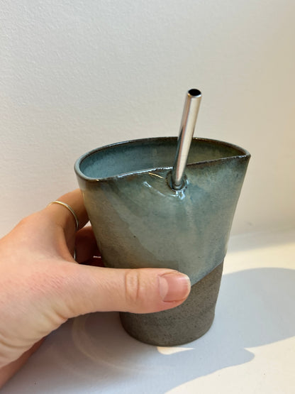 Blue Midnight Straw Cup