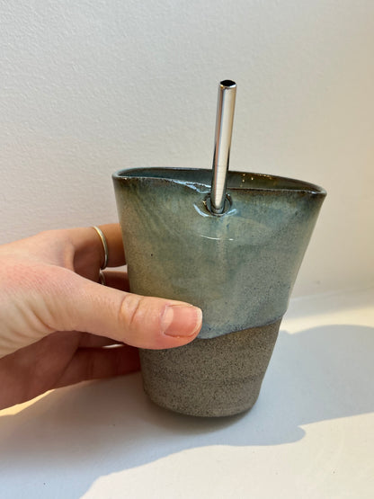 Blue Midnight Straw Cup