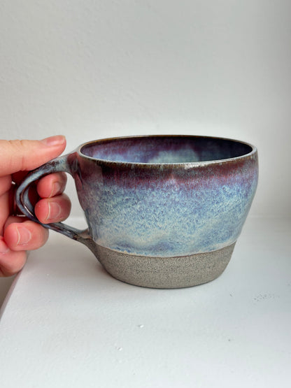 Mulberry Grey Medium Mug