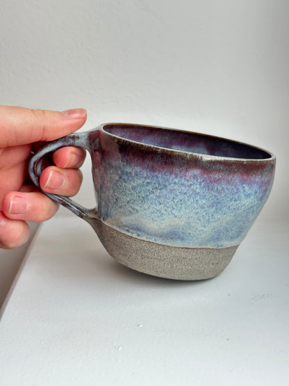 Mulberry Grey Medium Mug