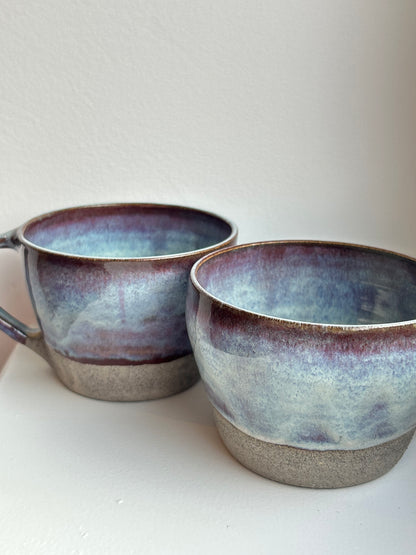 Mulberry Grey Medium Mug
