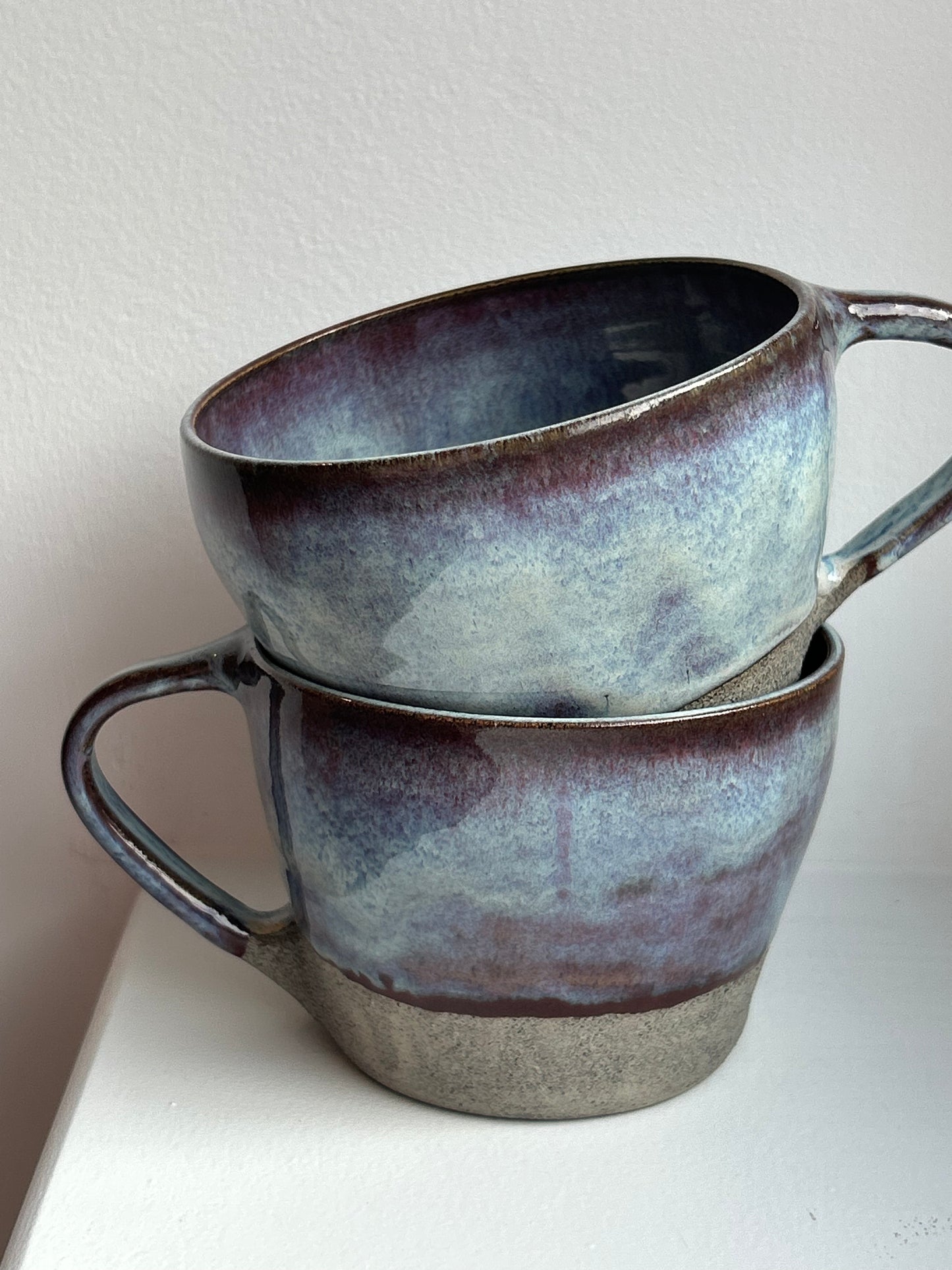 Mulberry Grey Medium Mug