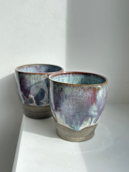Mulberry Grey Dimple Cup