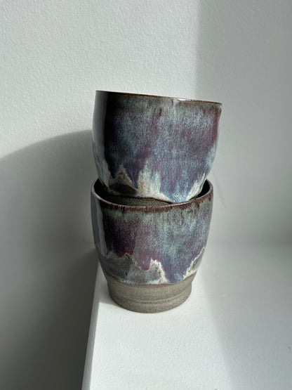 Mulberry Grey Dimple Cup