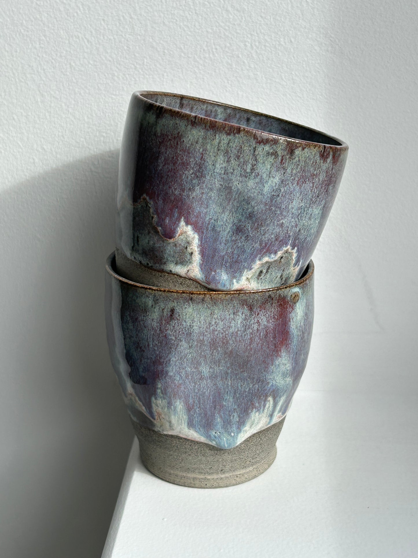 Mulberry Grey Dimple Cup