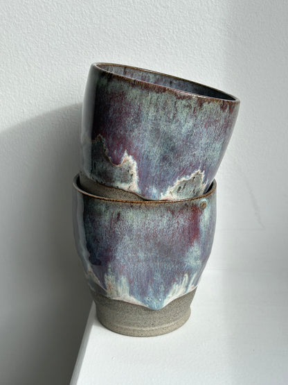 Mulberry Grey Dimple Cup