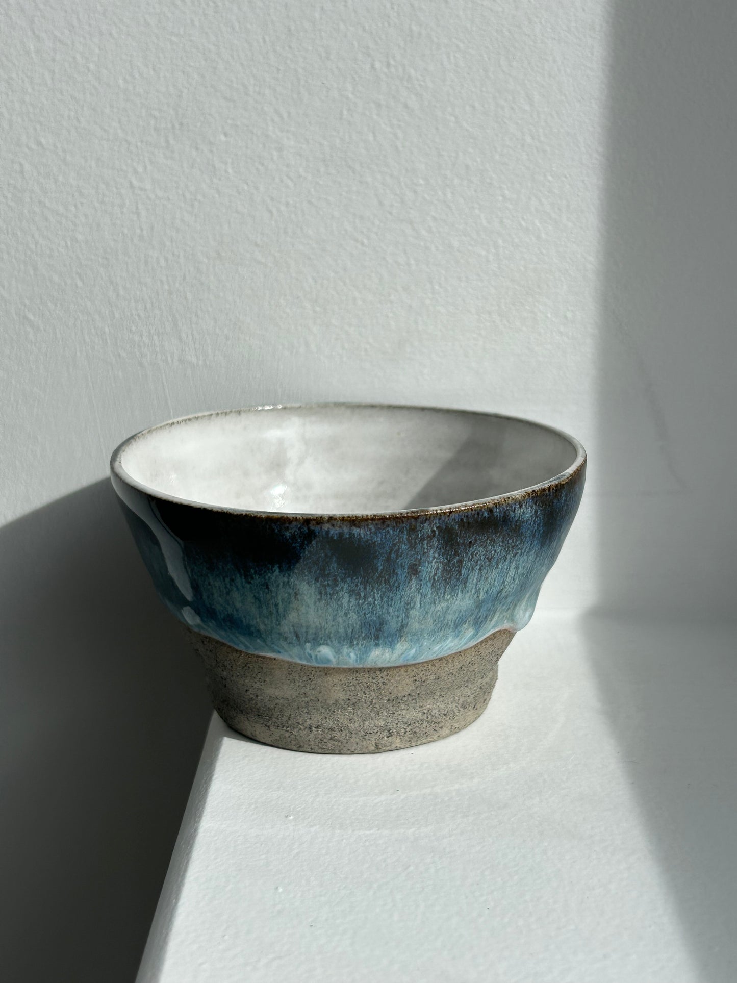 Blue Ocean Wave Dip Bowl Mini