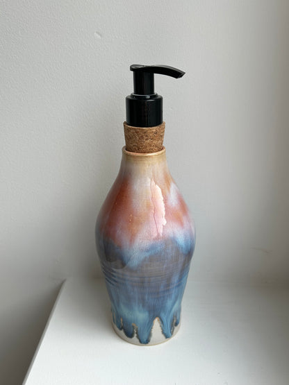 Pastel Skies Soap Dispenser Bottle