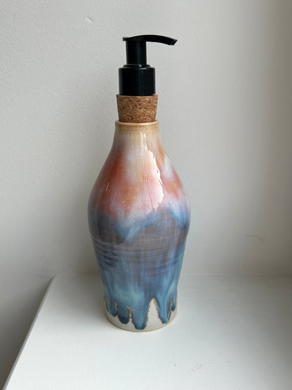 Pastel Skies Soap Dispenser Bottle