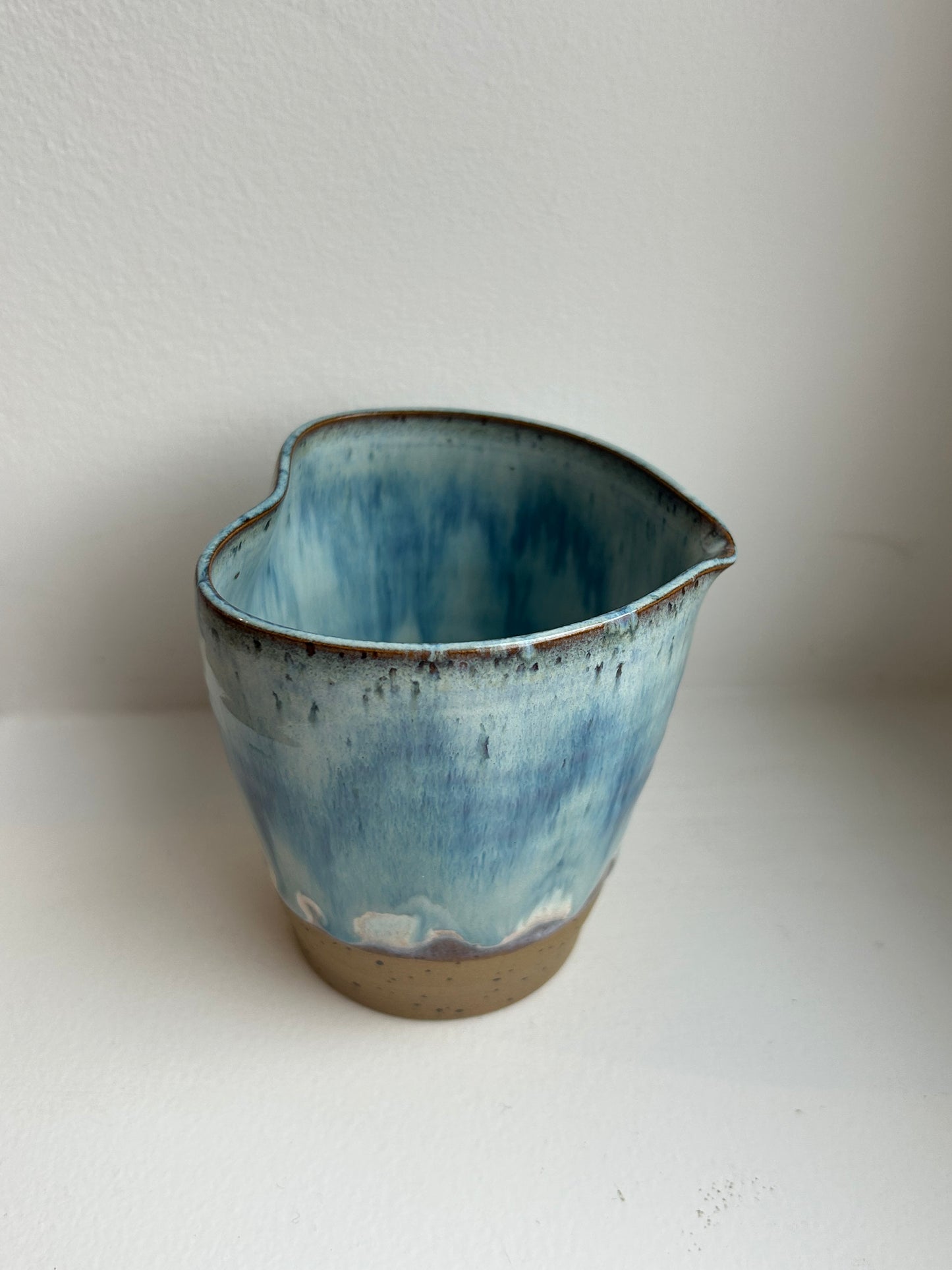 Blue Ocean Heart Jug