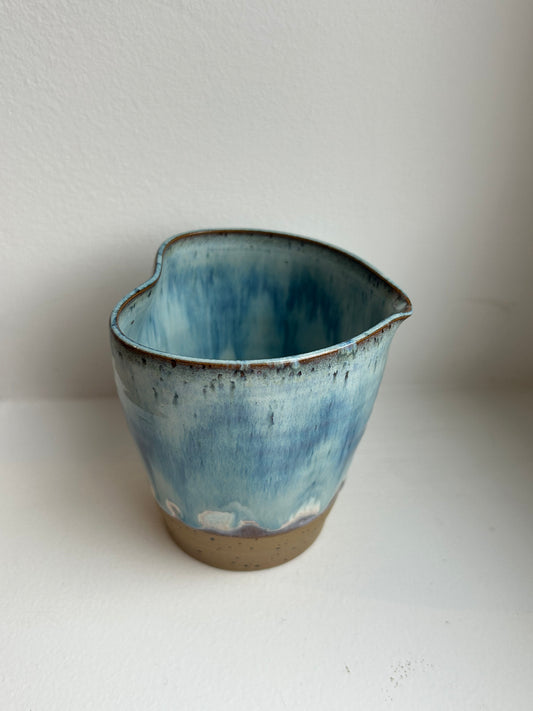 Blue Ocean Heart Jug