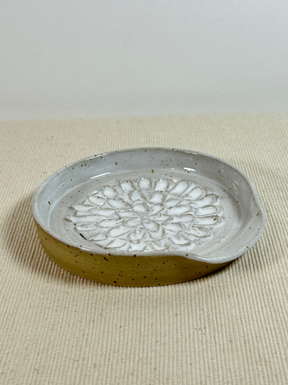 White Garlic Grater