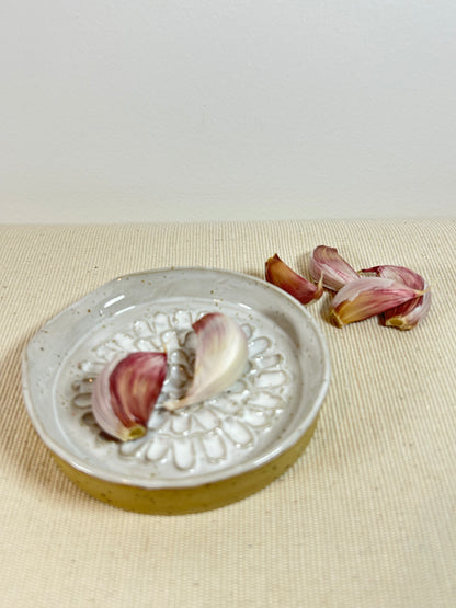 White Garlic Grater