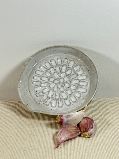 White Garlic Grater