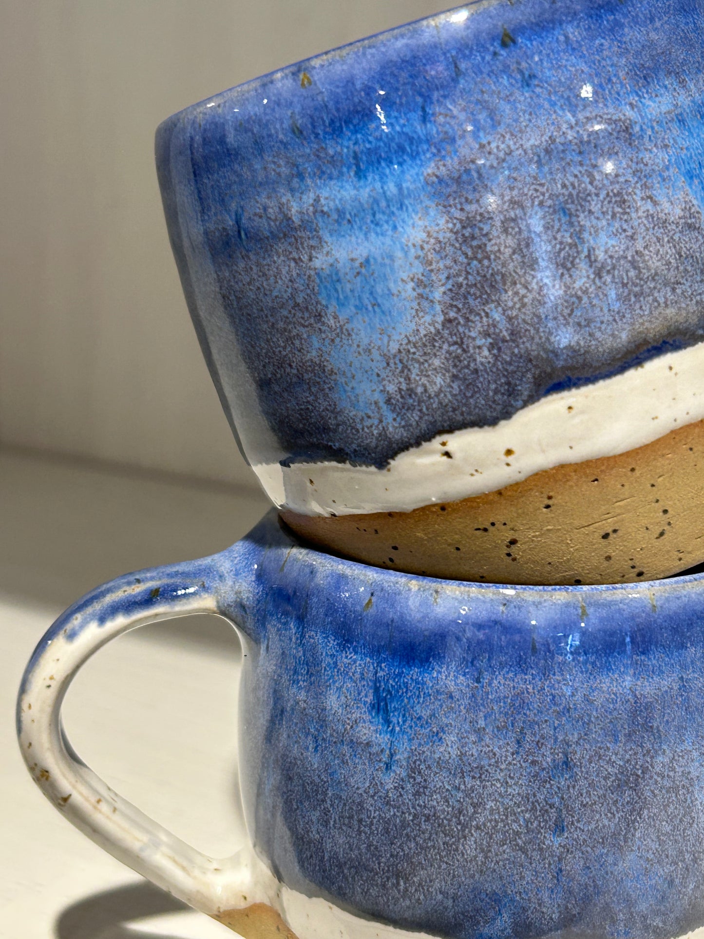 Indigo Speckle Mug