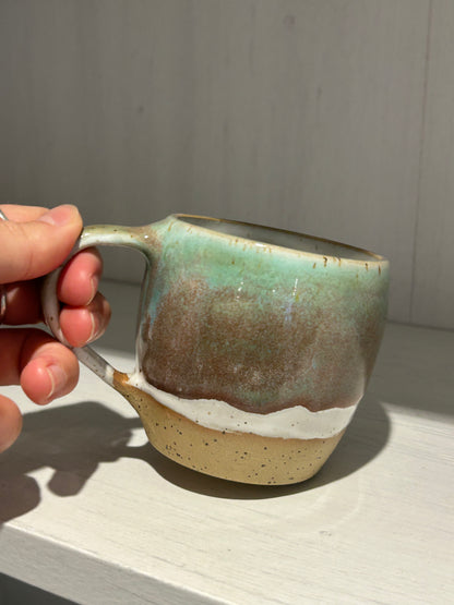 Mint Speckle Mug Taller