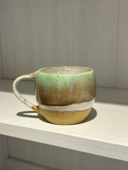 Mint Speckle Mug Shorter