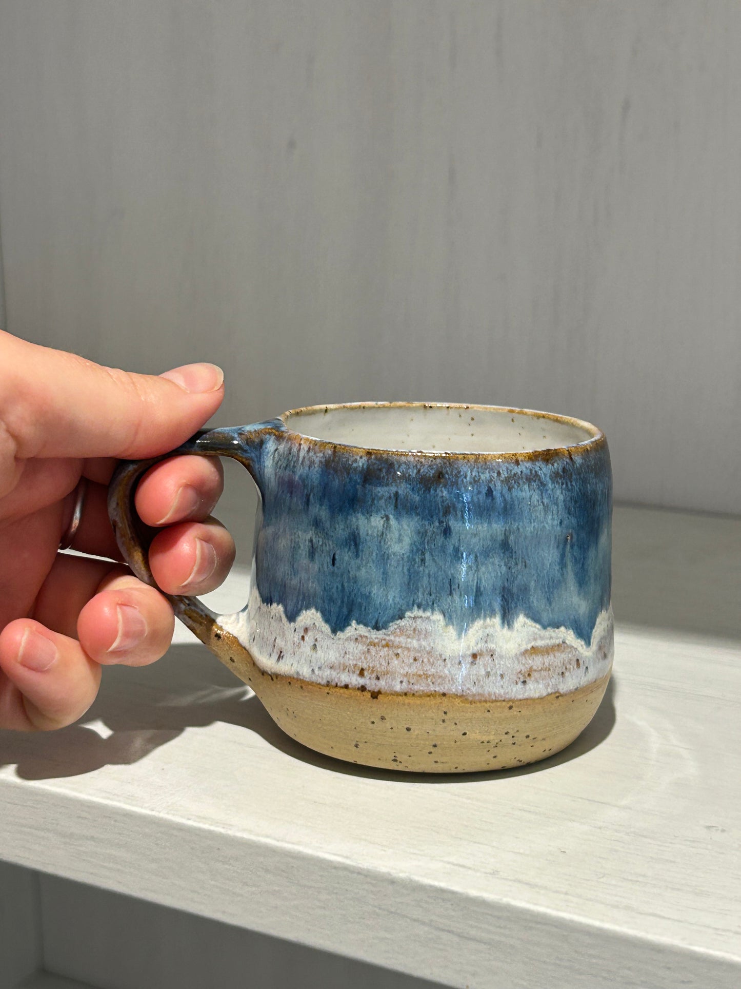Blue Ocean Speckle Mug Small