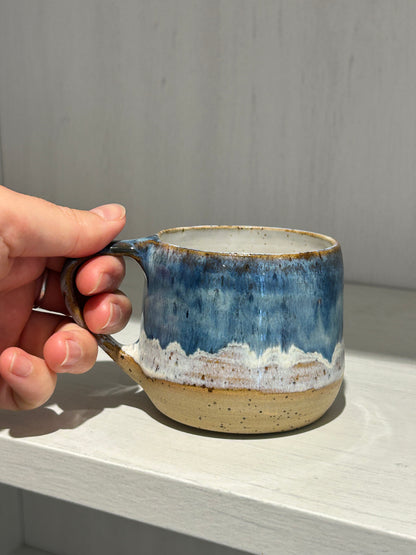 Blue Ocean Speckle Mug Small