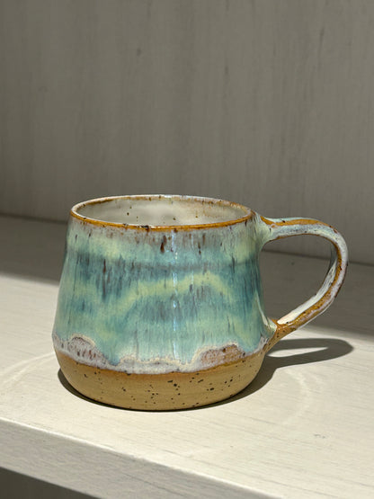 Sea Green Speckle Mug Small