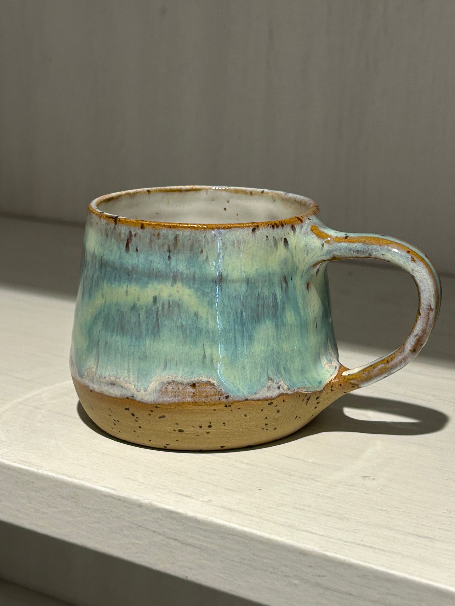 Sea Green Speckle Mug Small