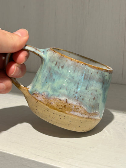 Sea Green Speckle Mug Small