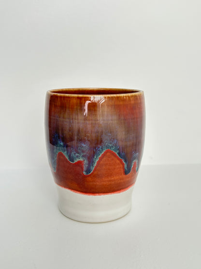 Sangria Handmade Ceramic Rounded Tumbler