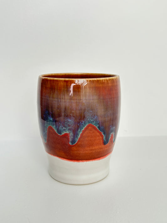 Sangria Handmade Ceramic Rounded Tumbler