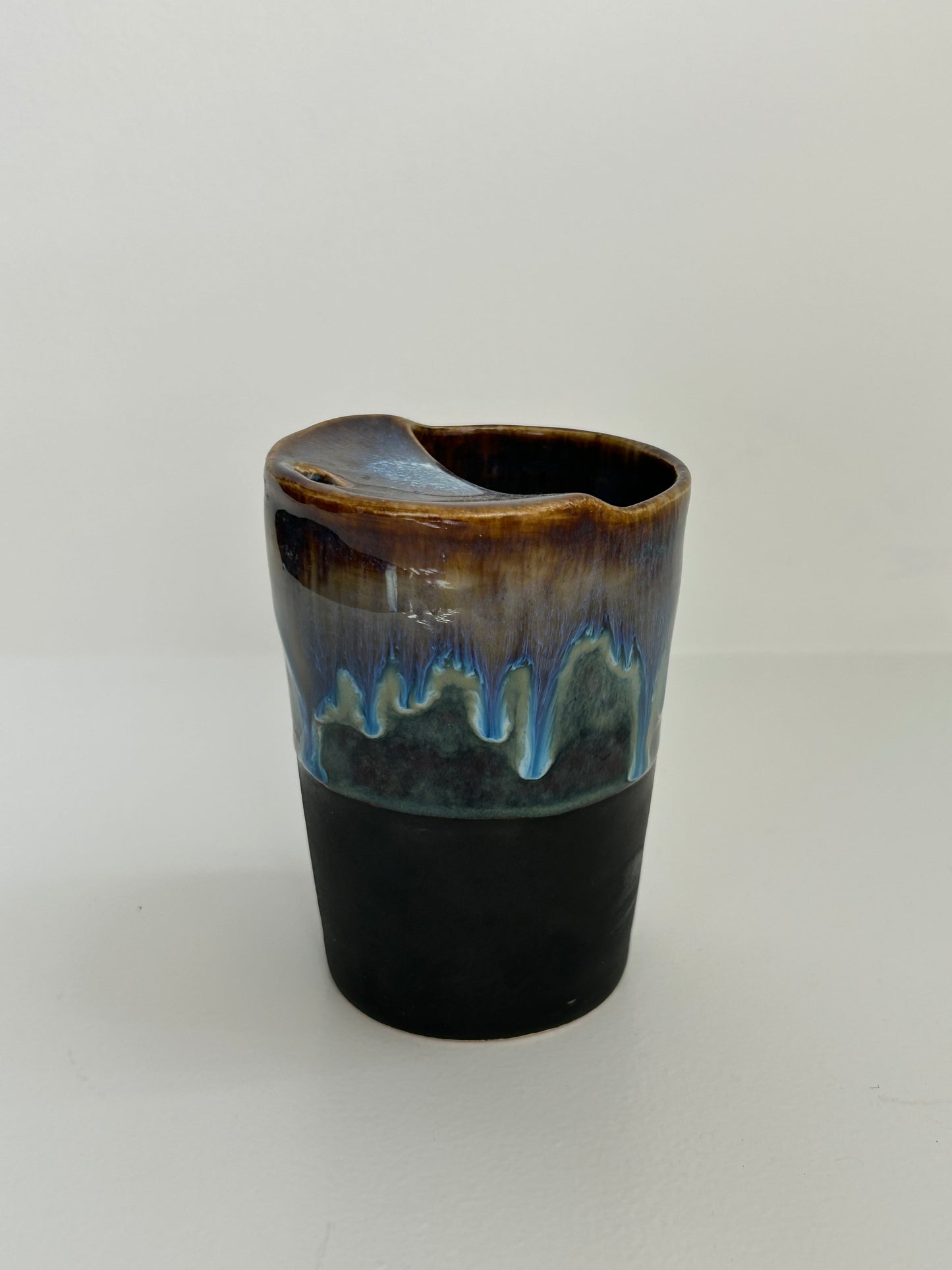 Dark Sea Straight Travel Cup Medium