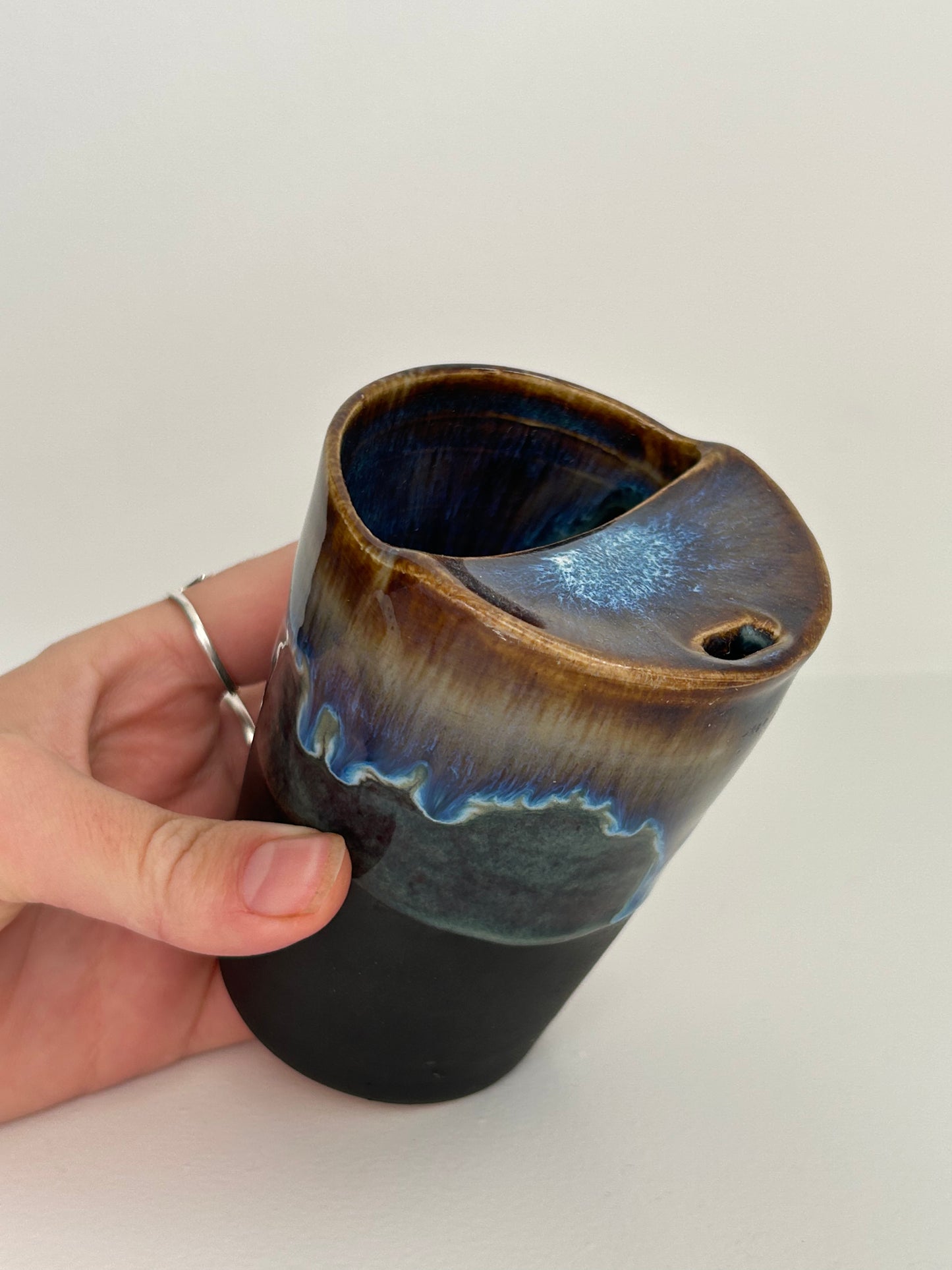 Dark Sea Straight Travel Cup Medium