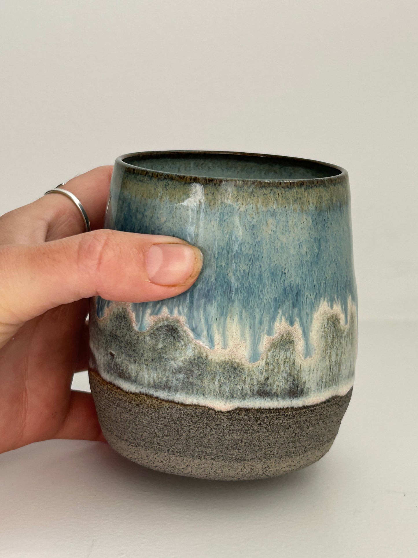 Stormy Seas Ceramic Tumbler
