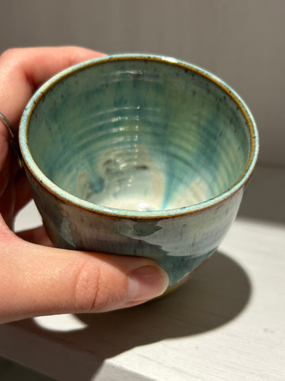 Sea Green Dimple Cup