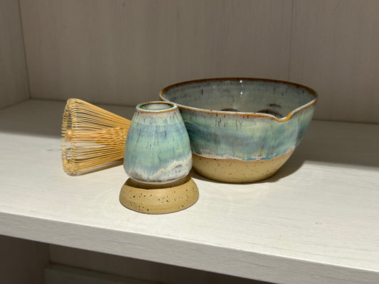 Sea Green Matcha Bowl