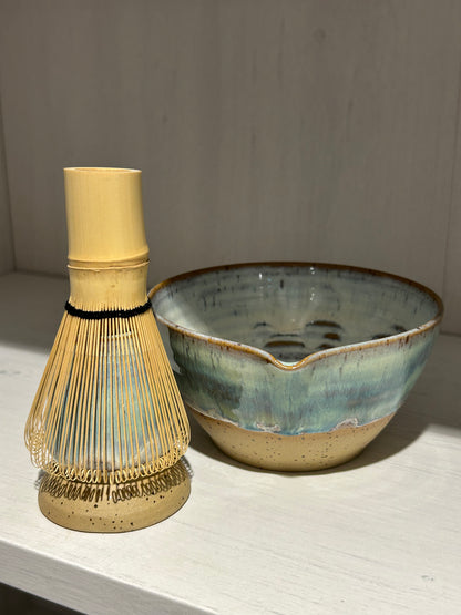Sea Green Matcha Bowl