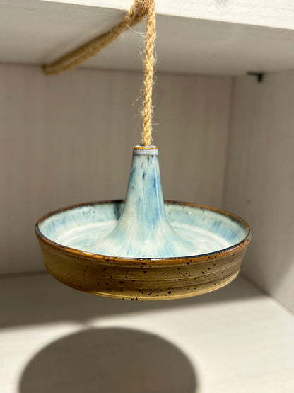 Blue Ocean Bird Feeder
