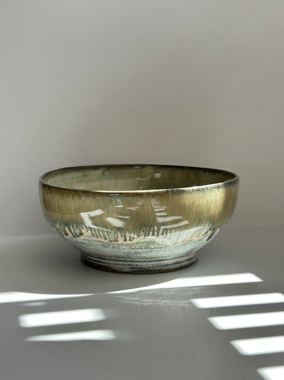 Moss Green Soup Bowl Medium