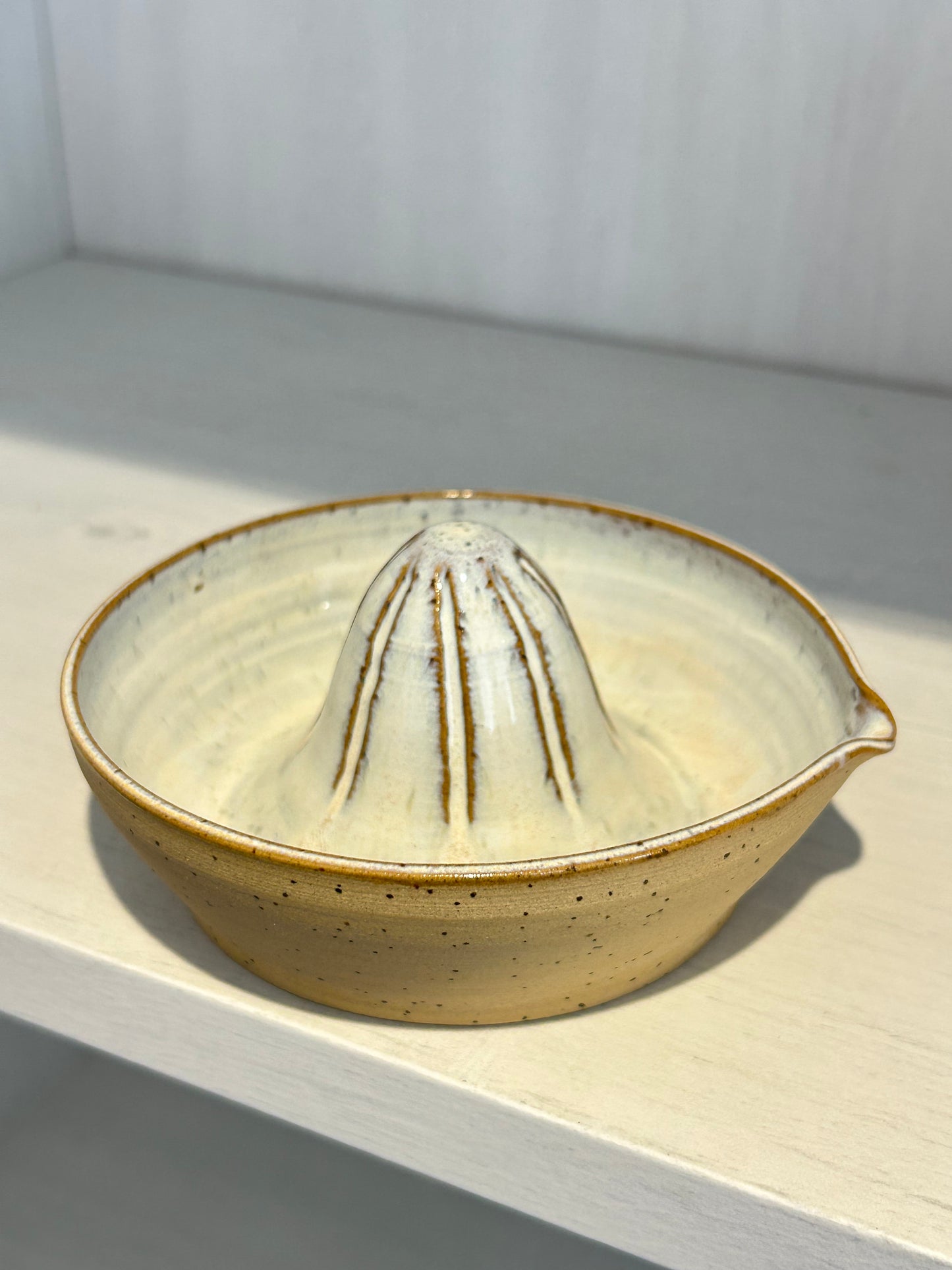 Speckled Sandy Beach Lemon Squeezer