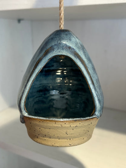 Blue Midnight Bird Feeder