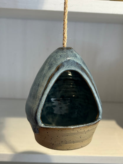 Blue Midnight Bird Feeder