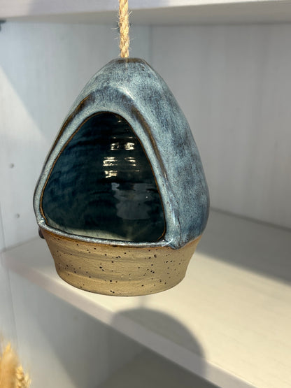 Blue Midnight Bird Feeder