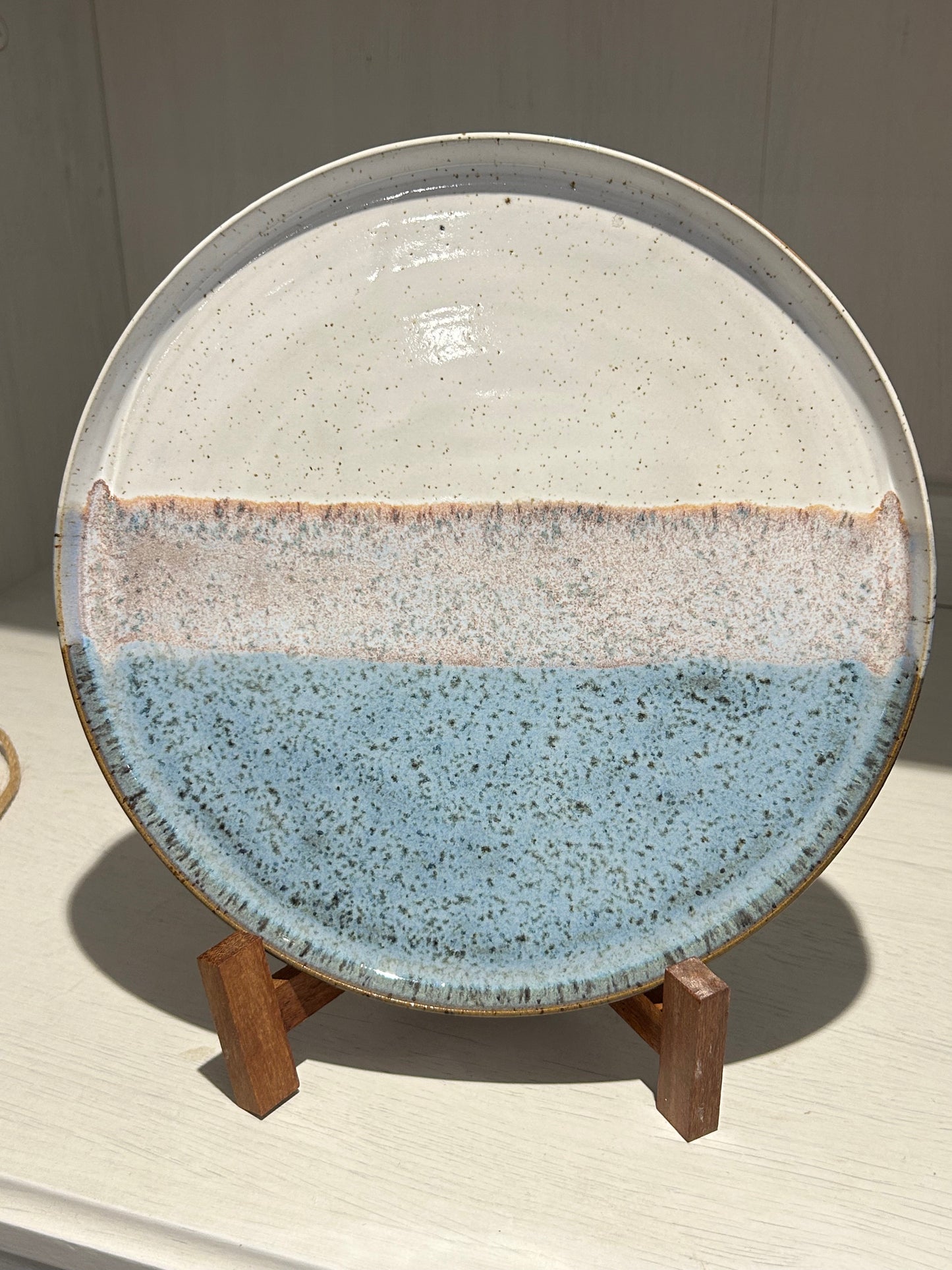 Pastel Blues Plate