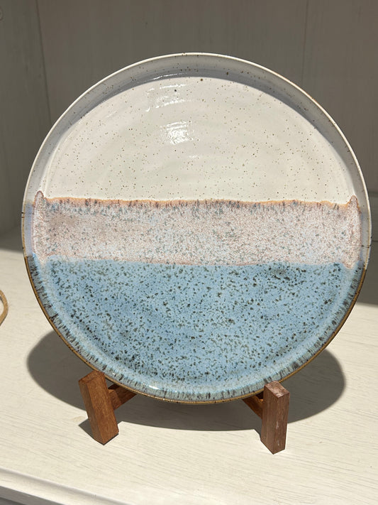 Pastel Blues Plate