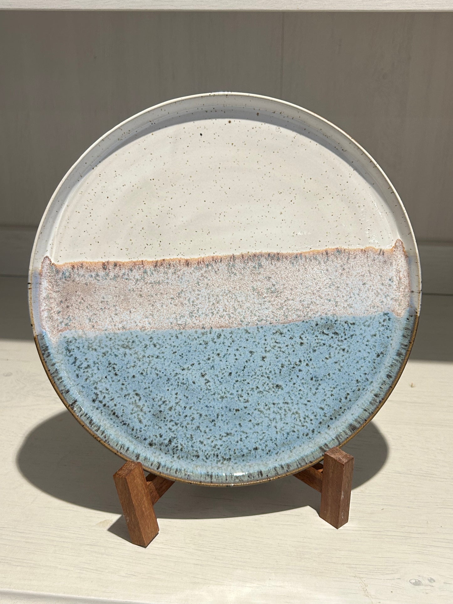 Pastel Blues Plate