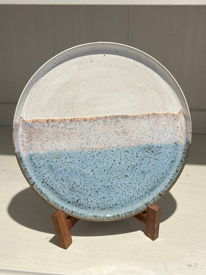 Pastel Blues Plate