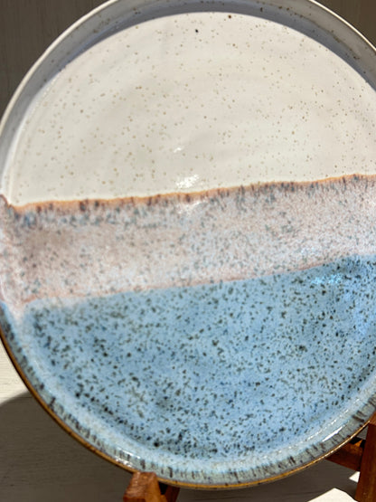 Pastel Blues Plate
