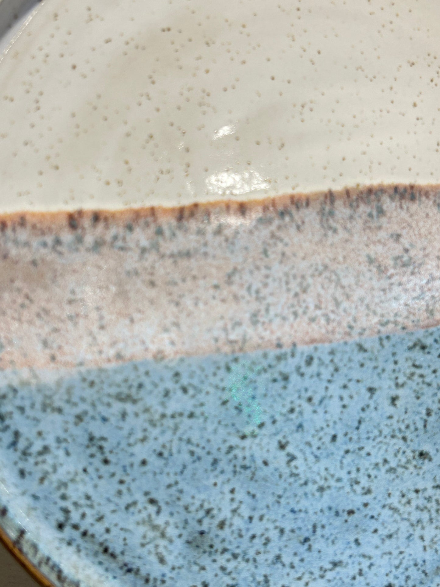 Pastel Blues Plate
