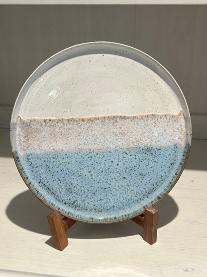 Pastel Blues Plate
